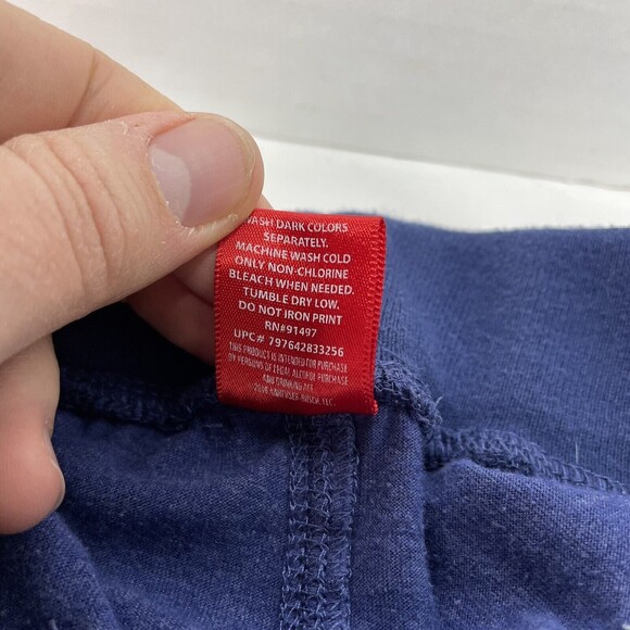 Budweiser Pajamas Pants, Small, Dark Blue and Red, “King of Beers", logo - Picture 4 of 10